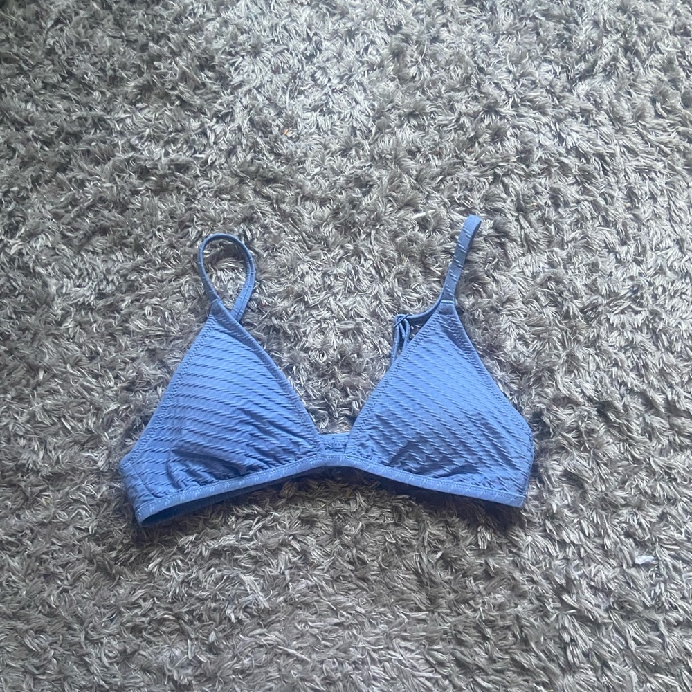 Blue Aerie swimsuit top